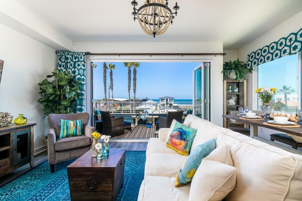Ocean View 3 Bedrooms Condo, Just Steps From The Park, Pier & Water! インペリアル・ビーチ エクステリア 写真